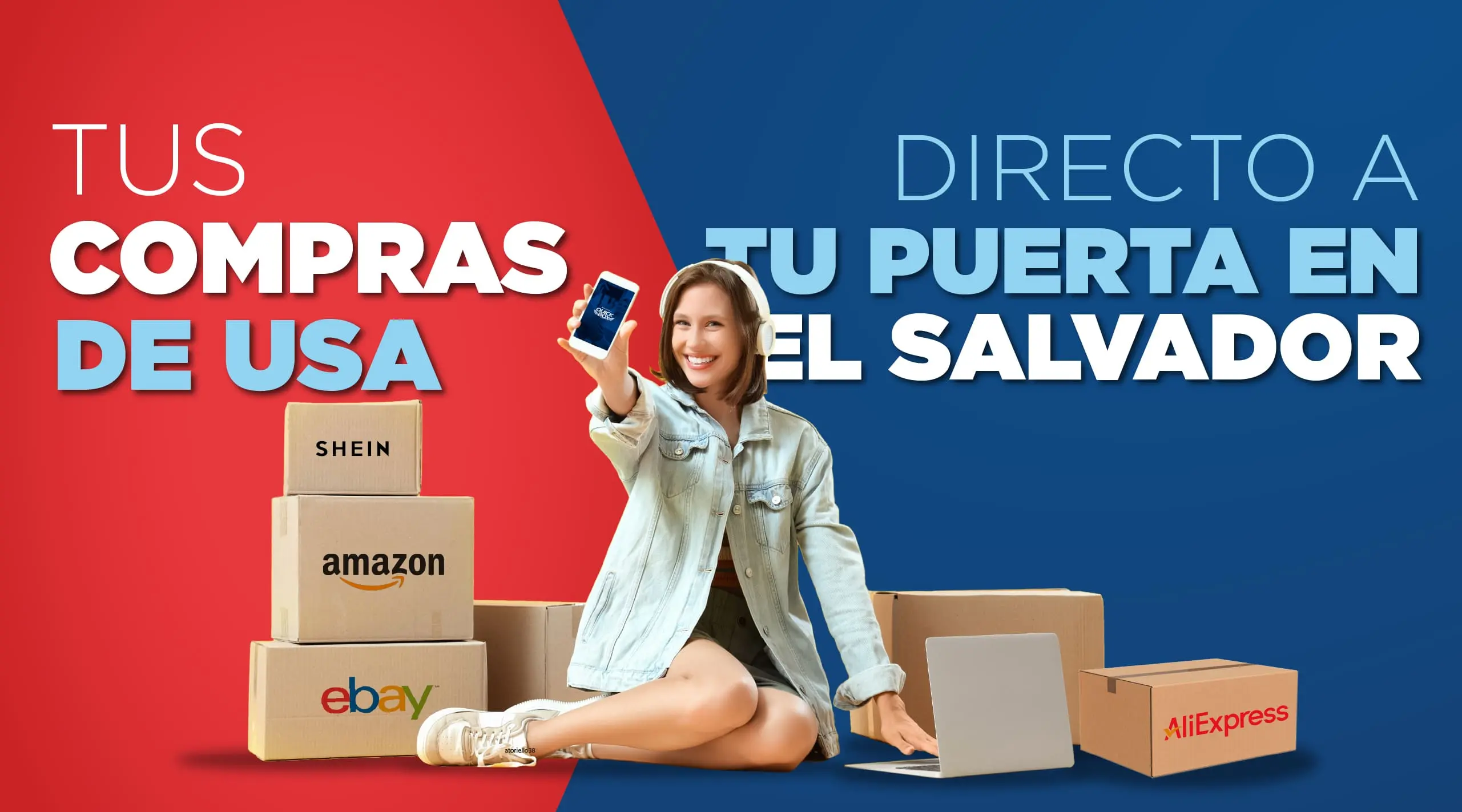 Compra en línea en USA y recibe en El Salvador con Quick Box, envío rápido y seguro
