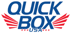Logo empresa de paquetería Quick Box USA de USA a El Salvador